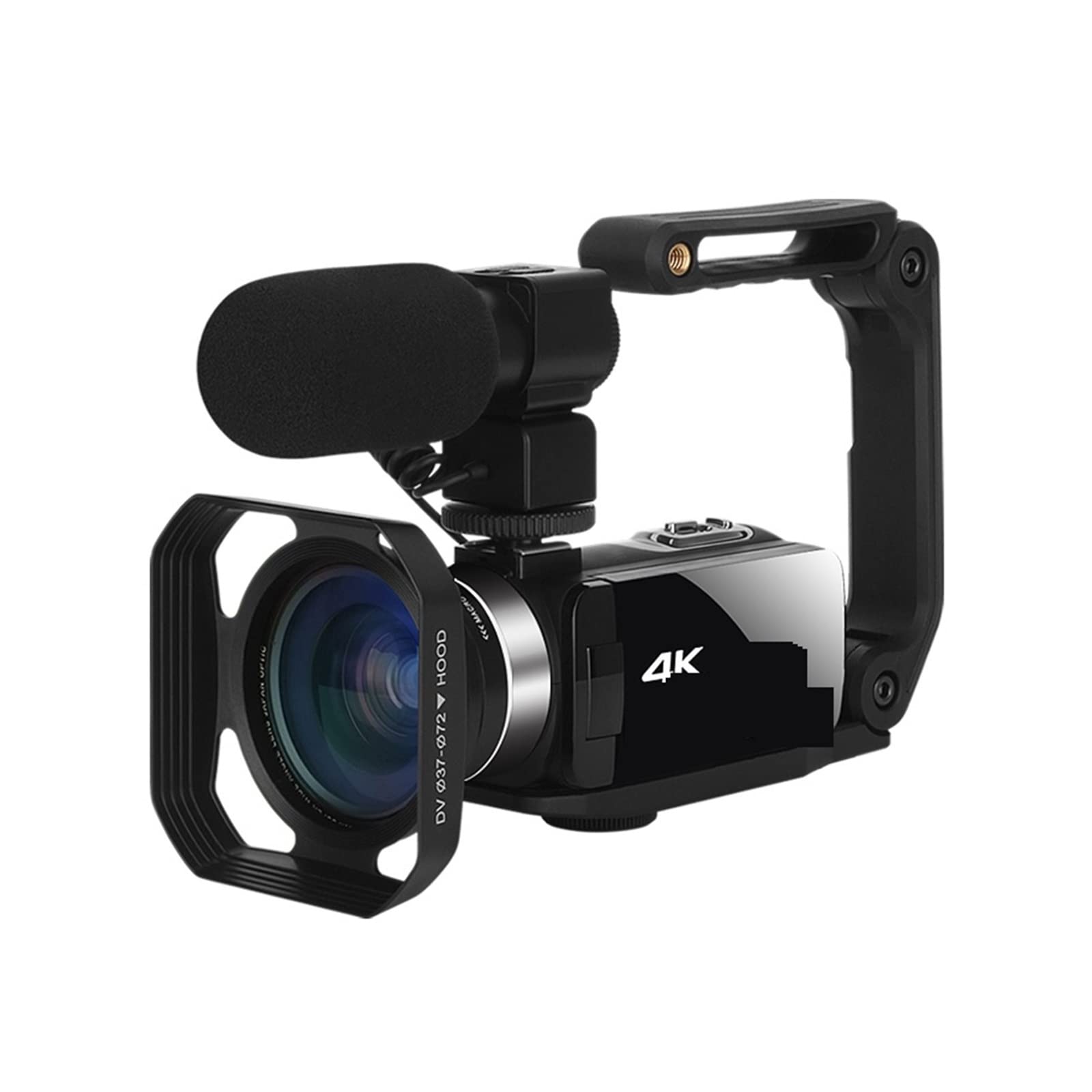 BODORME 4K UHD Digital Camera with 18X Zoom & 48MP - Professional Vlogging Camcorder, Webcam, Time Lapse Video Recorder with Built-in Mic (No SD Card Included) - Perfect for YouTube, Live Streaming & Travel Videography
