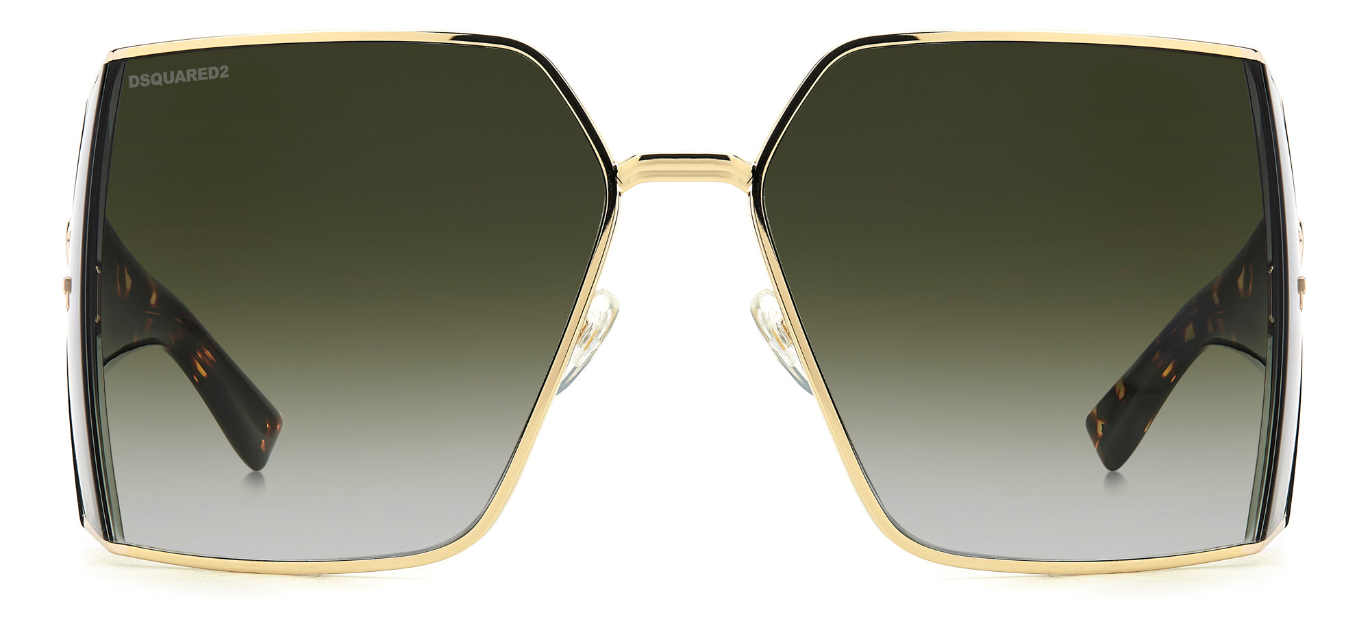 DSQUARED2 D2 0154/S Sunglasses - Polarized UV Protection Aviator Style for Men & Women - Perfect for Driving, Beach & Outdoor Activities