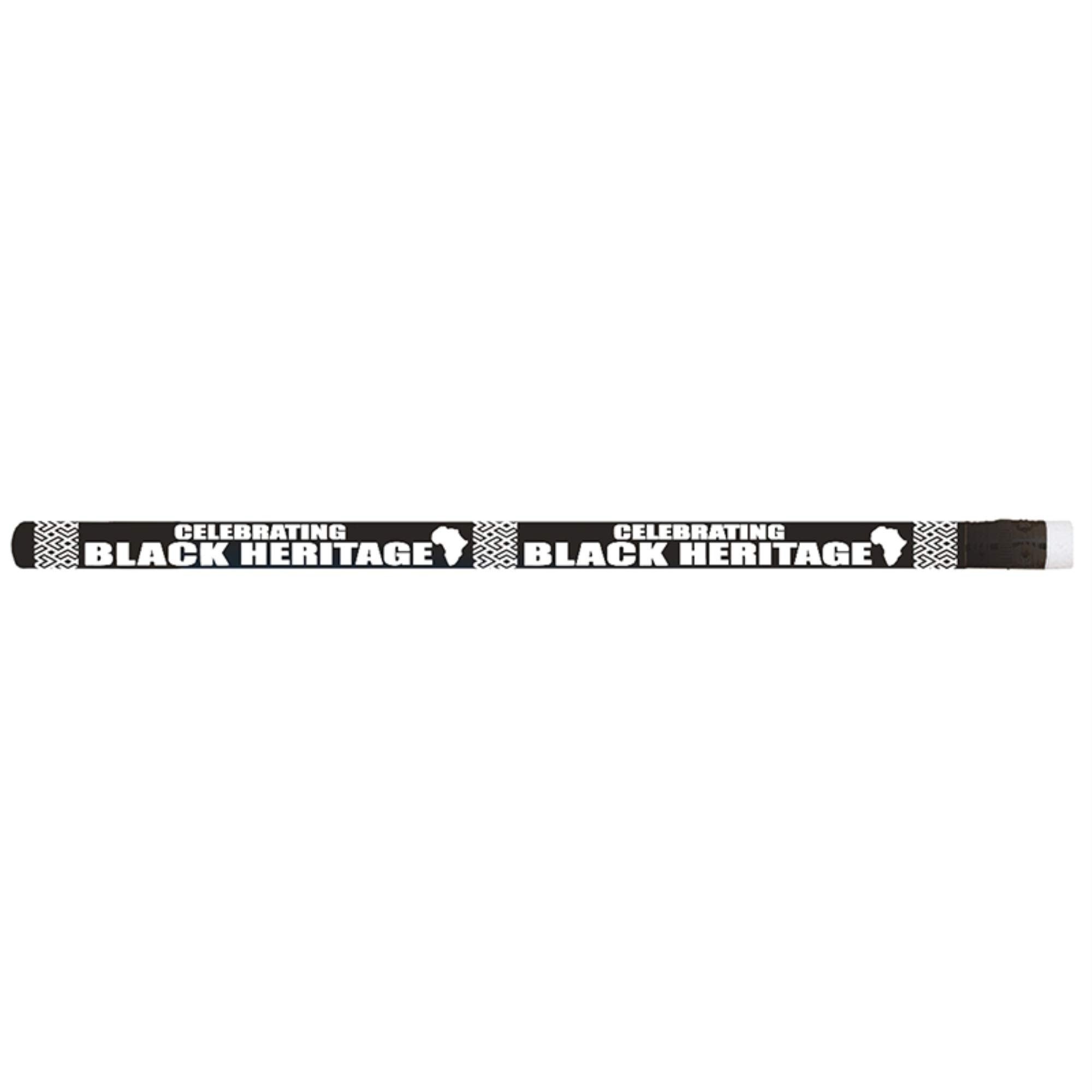 Musgrave Pencil Company Black Heritage Pencils - Pack of 12 Premium Wooden Pencils for Writing, Drawing & School Supplies - Perfect for African American History Month, Classroom Projects & Artistic Creations