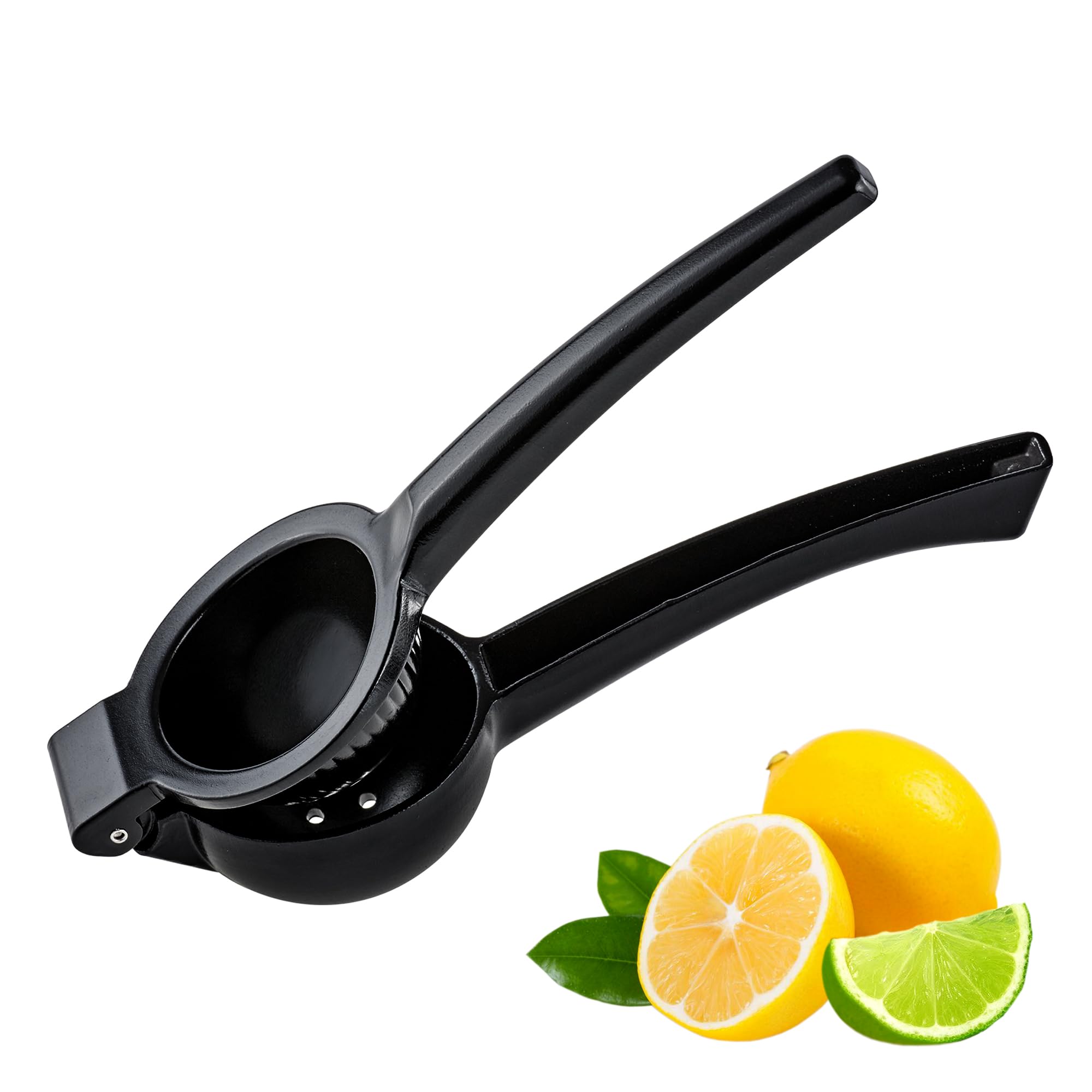 Premium Aluminum Lemon Squeezer - Heavy Duty Citrus Press Juicer for Lemons, Limes & Oranges | Food Grade Metal Juice Extractor | Perfect for Home Kitchen, Bars & Restaurants | Hand Wash Only (Not Dishwasher Safe) | Great for Cocktails, Baking & Fresh Juice Making