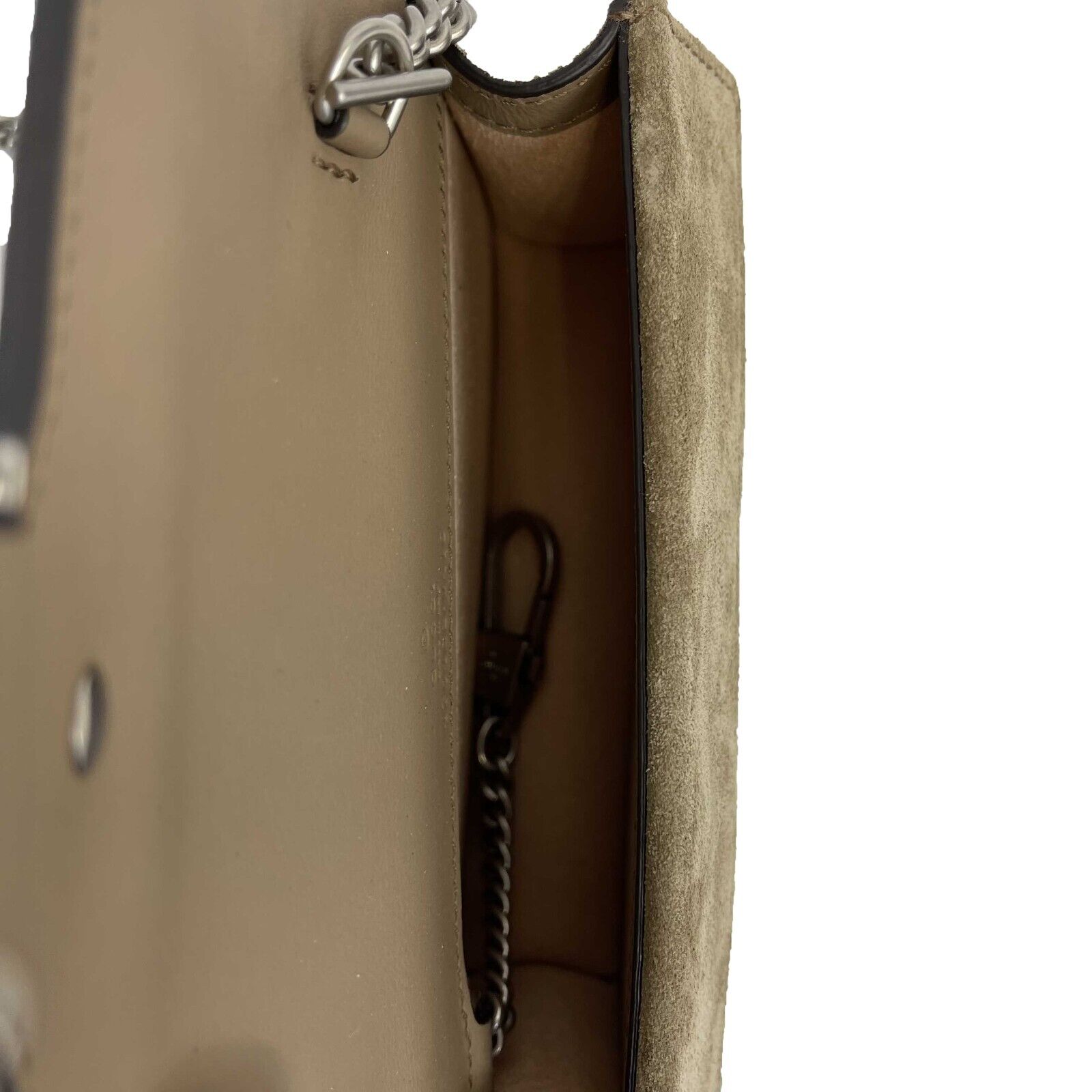 Gucci Dionysus GG Supreme Super Mini Bag - Brown & Silver Chain Crossbody Purse for Women | Fashionable Shoulder Bag for Parties, Dating & Daily Use