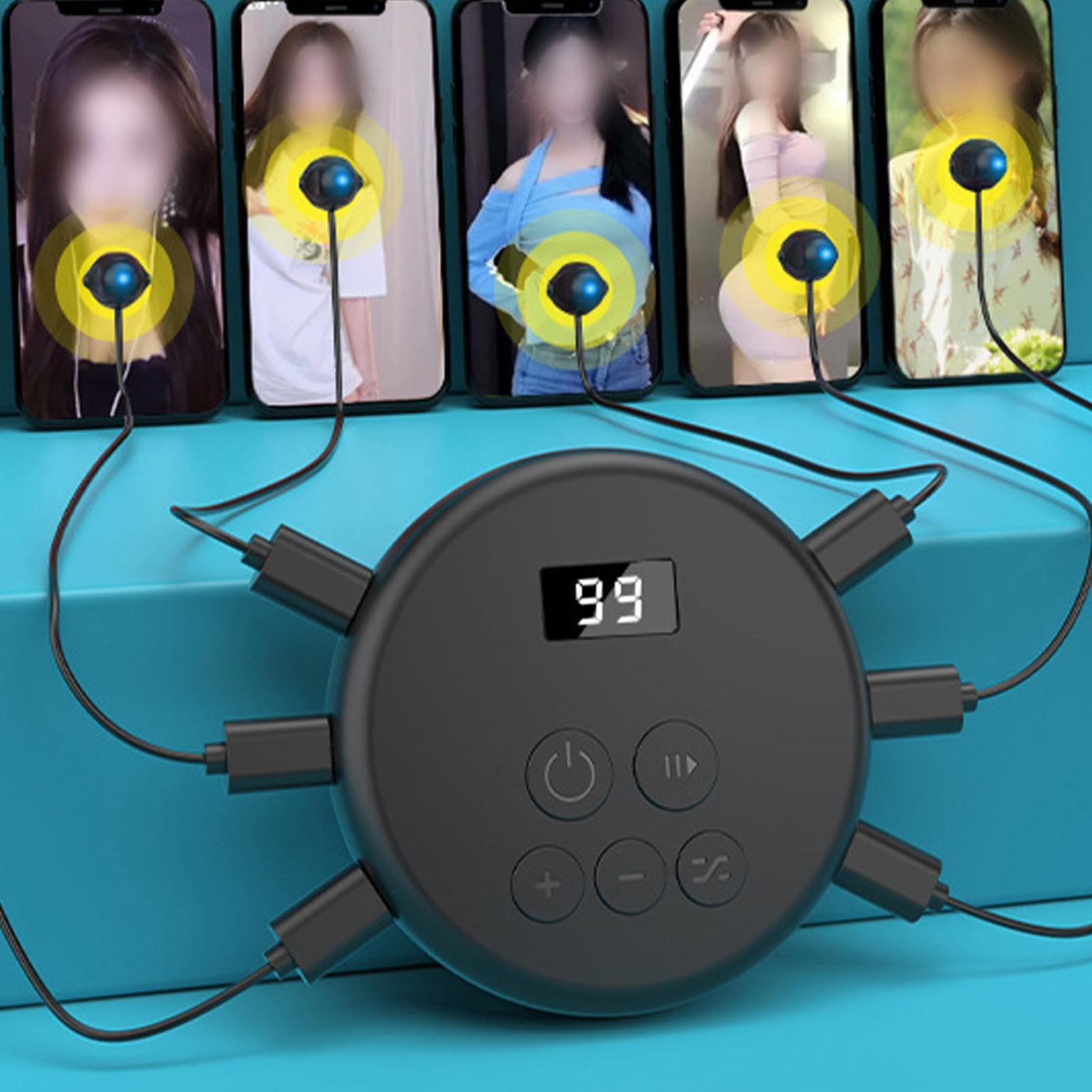 Automatic Clicker for Phone Screen - Adjustable Speed Auto Tapper for Android & iOS - Perfect for Gaming, Testing, and Repetitive Tasks