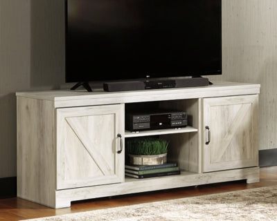 Bellaby 63 Inch TV Stand for Flat Screen TVs - Modern Entertainment Center with Storage Shelves for Living Room, Bedroom & Home Theater Setup