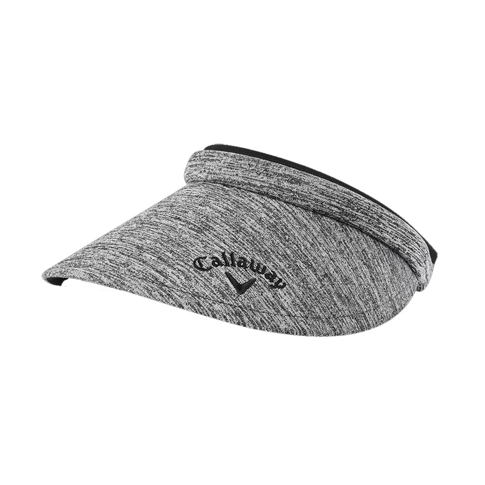 Callaway Women's Large Brim Clip Golf Visor - UV Protection Sun Hat for Outdoor Sports & Beach Activities