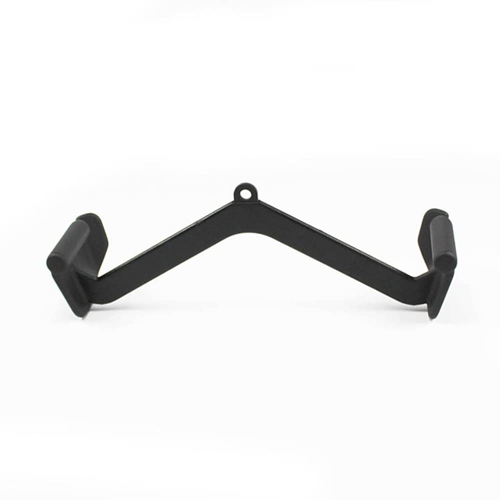V-Shaped Pull Down Bar for Gym - 51cm Cable Attachment with Handles for LAT Pull Down, Rowing Machine & Triceps Workout - Strength Training Equipment for Home & Commercial Use