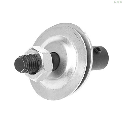 10mm Spindle Adapter for Bench Grinder - 8x12x62mm U50A Compatible with Grinding, Polishing & Shaft Motors - Perfect for Metalworking, Woodworking & DIY Projects