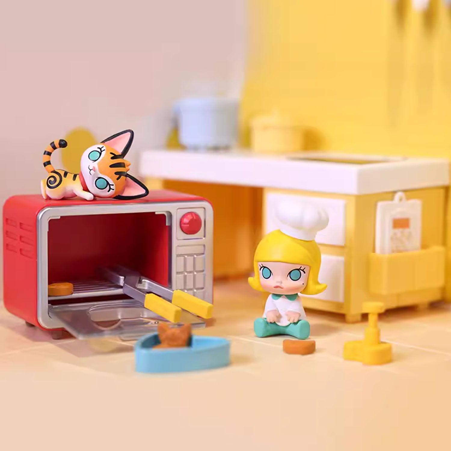 MOLLY Cooking Series Blind Box Toy - Cute Miniature Kitchen Props for Collectors & DIY Scenes - Perfect for Display, Gifts & Role Play