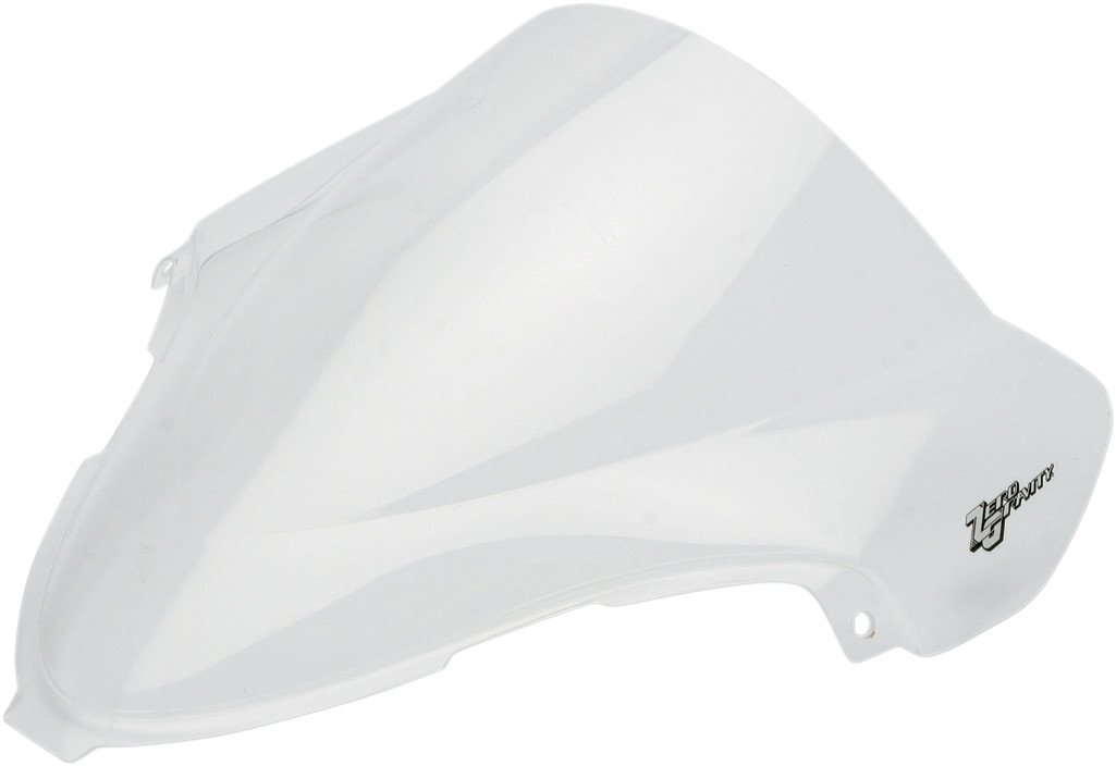 Clear Double Bubble Windscreen for 2011-2023 Suzuki GSXR750 - Enhanced Aerodynamics for Sport Bike Riding