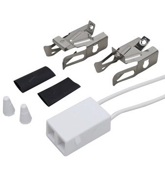 4 Pack Ceramic Receptacle Kit - Durable Electrical Outlet Box for Home, Office & Workshop Use