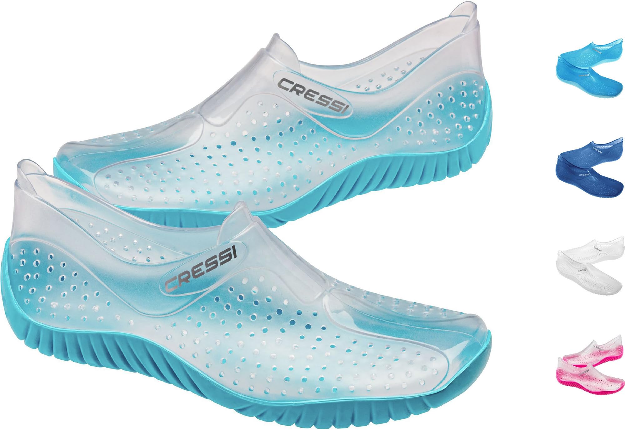 Cressi Unisex Water Shoes for Swimming, Beach, and Pool - Lightweight Quick-Dry Aqua Shoes for Men & Women - Perfect for Water Sports, Snorkeling, and Outdoor Activities
