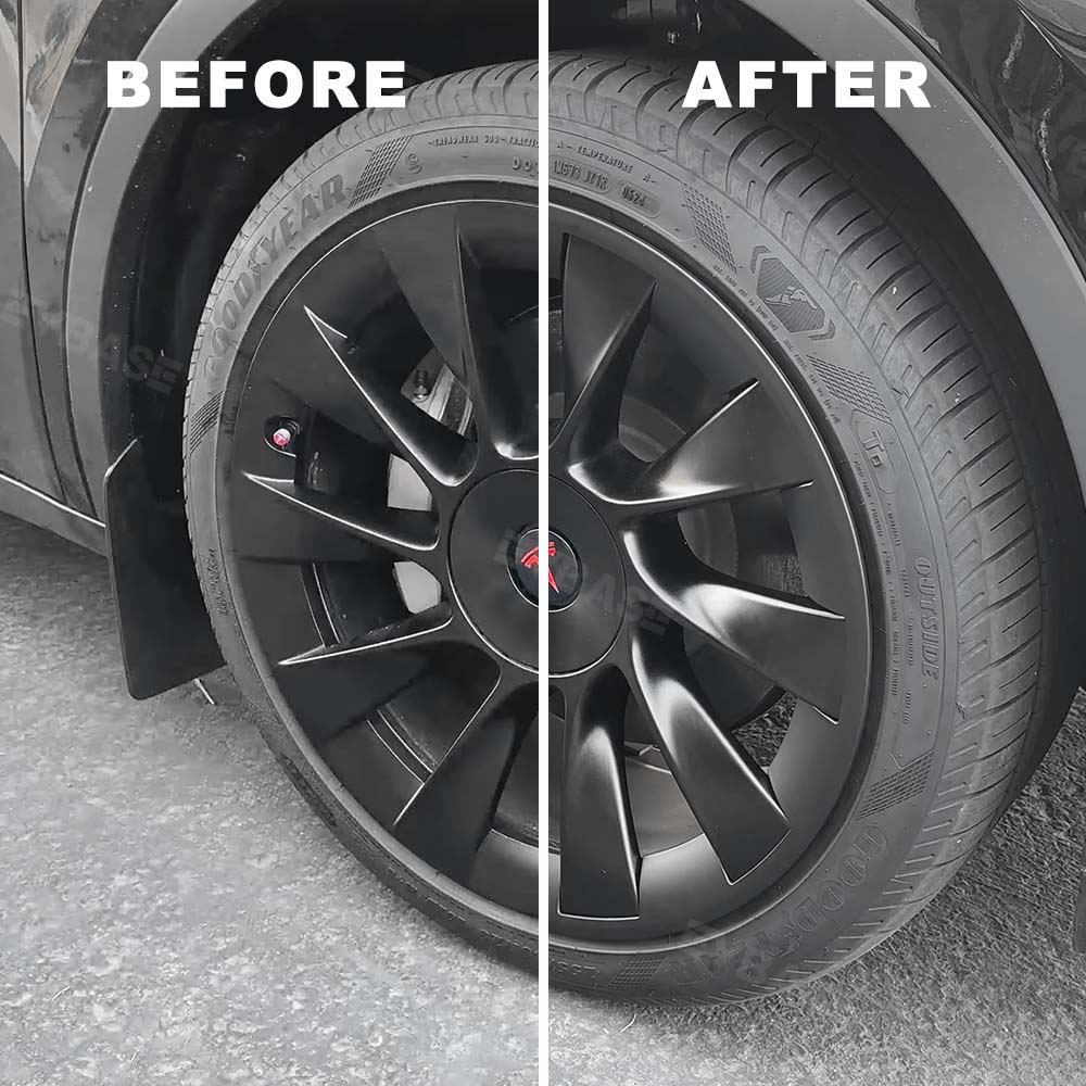 Tesla Model Y 20 Inch RimCase Wheel Protector Kit - Premium Alloy Wheel Protectors for Tesla Model Y (2020-2023) - Prevent Curb Rash & Scratches - Perfect for Urban Driving, Parking & Road Trips