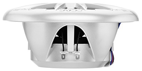 Boss Audio MRGB65S 6.5 Inch Marine 2-Way Speakers with Multi-Color Illumination & Wireless Remote - Waterproof Boat Audio System for Marine, ATV, UTV, and Outdoor Adventures