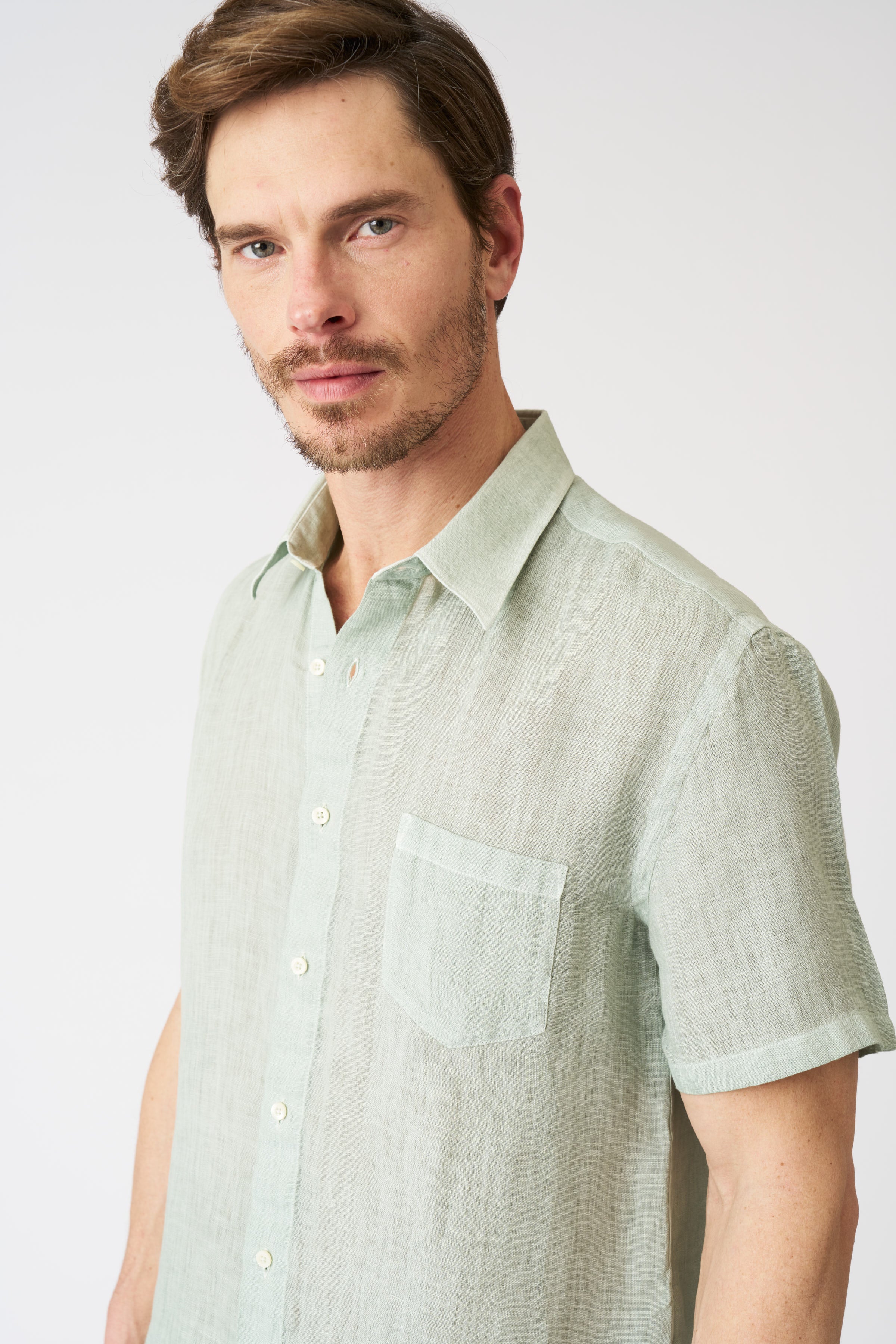 Men's Regular Fit Casual Shirt with Chest Pocket - Comfortable Office & Everyday Wear | Breathable Cotton Shirt for Work, Business & Outdoor Activities