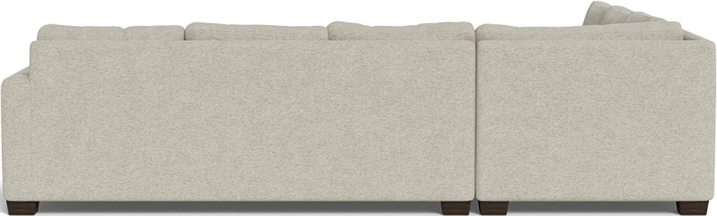 Track 121 Left Corner Sectional Sofa - Modern L-Shaped Couch for Living Room, Family Room & Home Theater - Comfortable Fabric Sectional with Chaise Lounge
