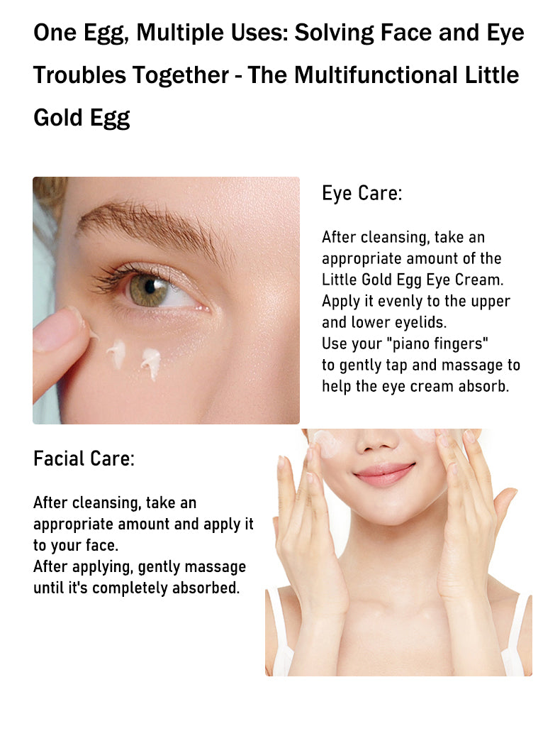 Oleva Anti-Aging Eye Cream for Dark Circles & Puffiness - AM & PM Eye Contour Serum with Hyaluronic Acid & Vitamin C - Perfect for Night Routine & Morning Skincare