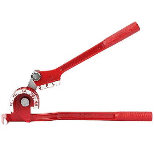 Manual Pipe Bender Tool - 6mm/8mm/10mm Tube Bending Machine with 180° Capacity for Plumbing, HVAC & DIY Projects | Perfect for Copper, Aluminum & Steel Pipes