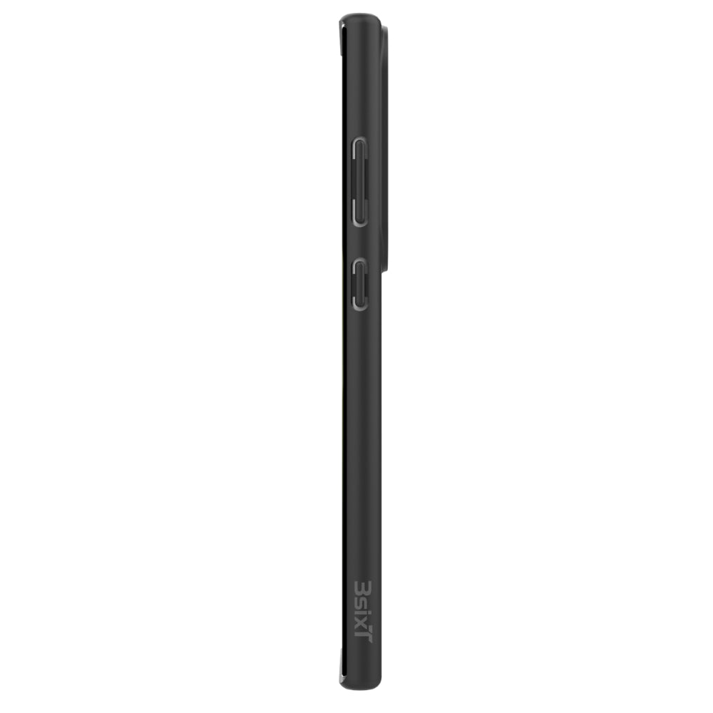 3sixT PureFlex+ Black Shockproof Case for Samsung Galaxy S24, S24+ & S24 Ultra - Slim Protective Cover with Military-Grade Drop Protection | Perfect for Work, Travel & Outdoor Activities