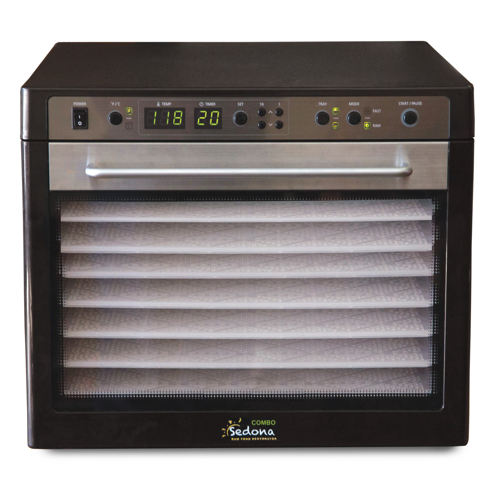 Sedona® Combo Food Dehydrator with BPA-Free Trays | Certified Refurbished | Healthy Snacks, Jerky & Fruit Drying | Perfect for Home Kitchen, Camping & Meal Prep
