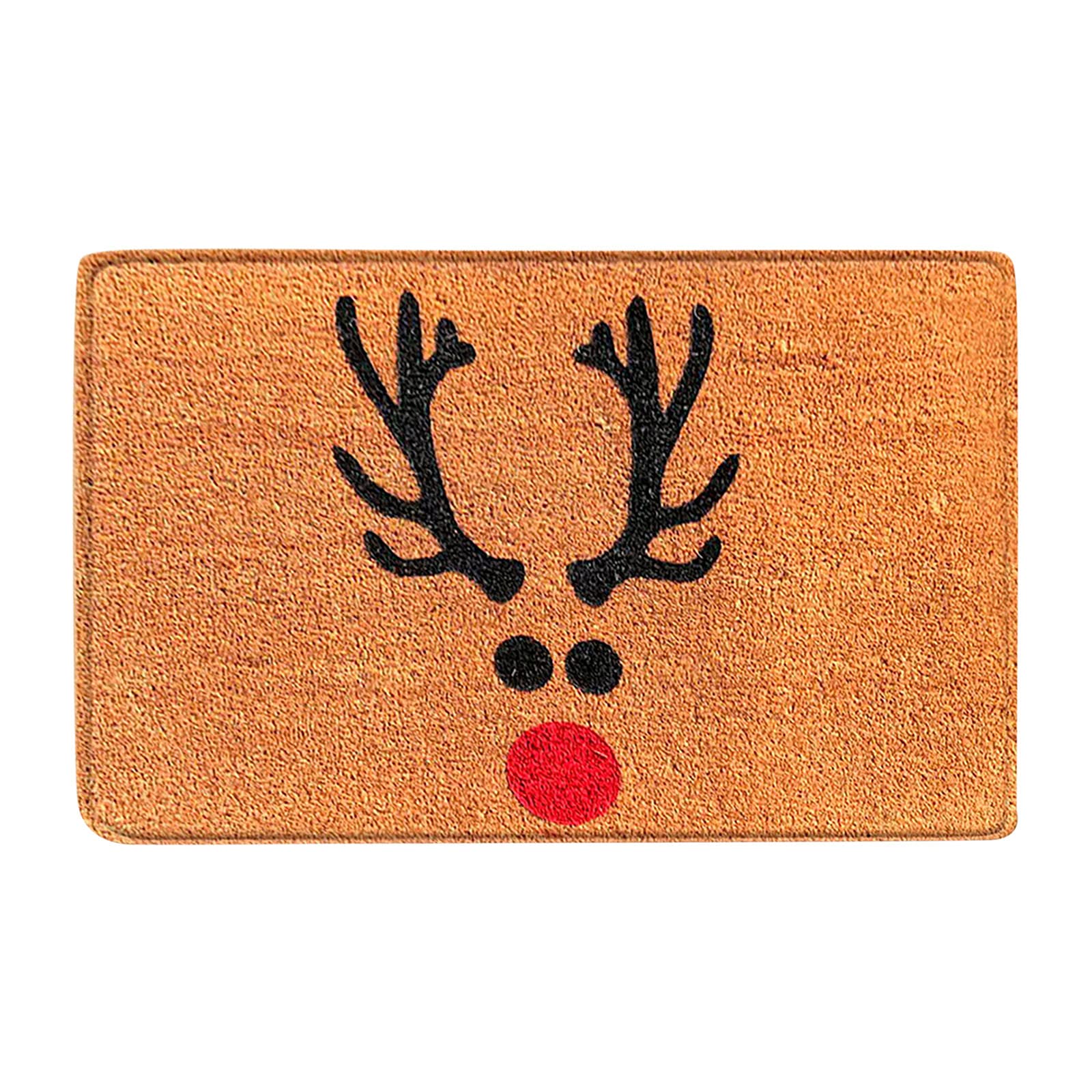 Christmas Gnome Doormat - Soft Cartoon Holiday Floor Mat for Front Door, Hallway & Kitchen - Non-Slip Cozy Home Decor for Winter & Festive Season