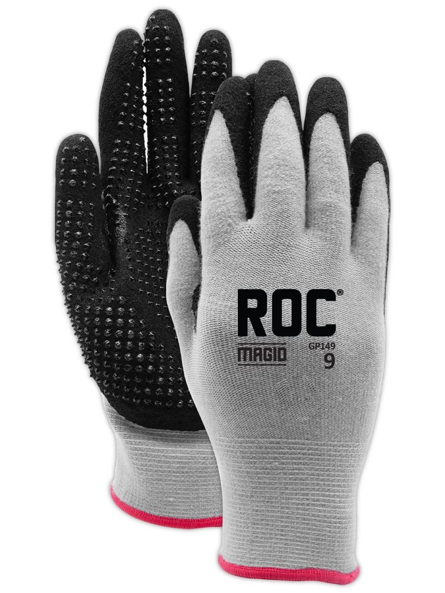 **Heat Resistant Work Gloves - Nitrile Coated, Palm-Dotted, Size 10/XL, 72-Pack, Reusable & Silicone-Free (GP149) - Ideal for Welding, Construction & High-Temperature Tasks**