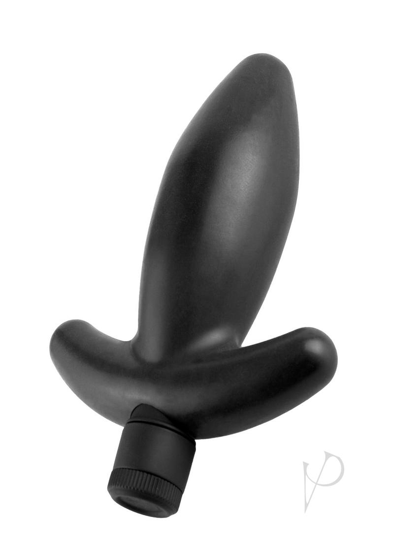 Anal Fantasy Collection - Beginner's Anal Anchor Vibrator, Waterproof, 3.25 Inch, Black - Perfect for Solo Play & Couples Exploration