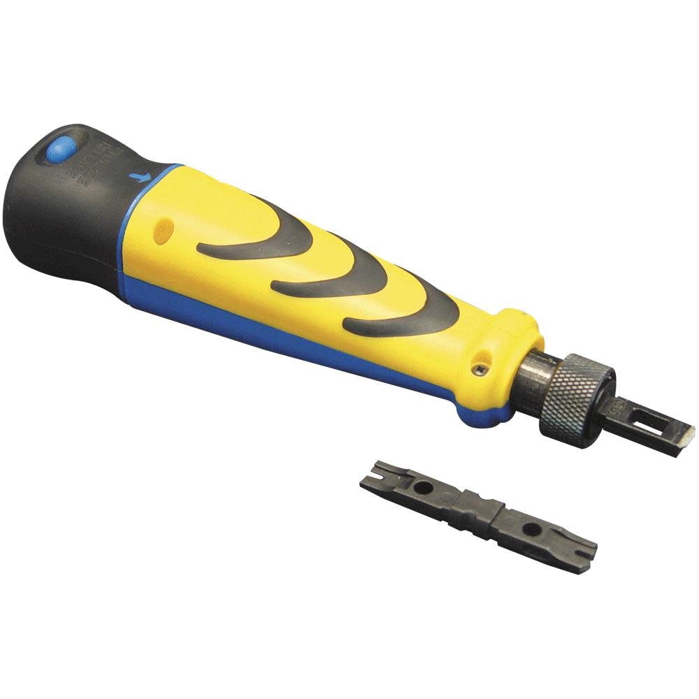 Professional ICC Punch Down Tool 110/66 Type - Ideal for Network Cable Installation & Telecom Wiring - Perfect for Electricians, IT Technicians & DIY Home Networking Projects