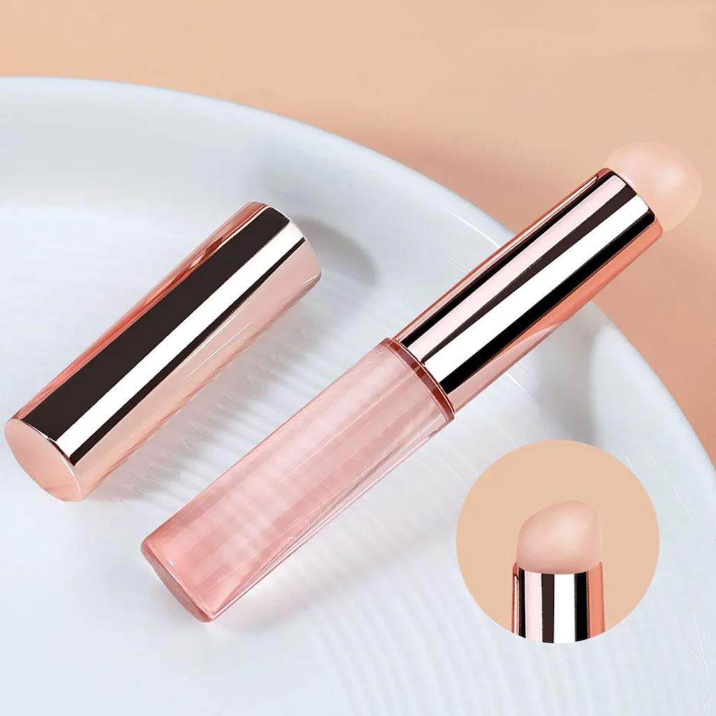 Translucent Pink Silicone Stamper Tool for Baking, Cake Decorating & DIY Crafts - Non-Stick, Reusable & Easy to Clean