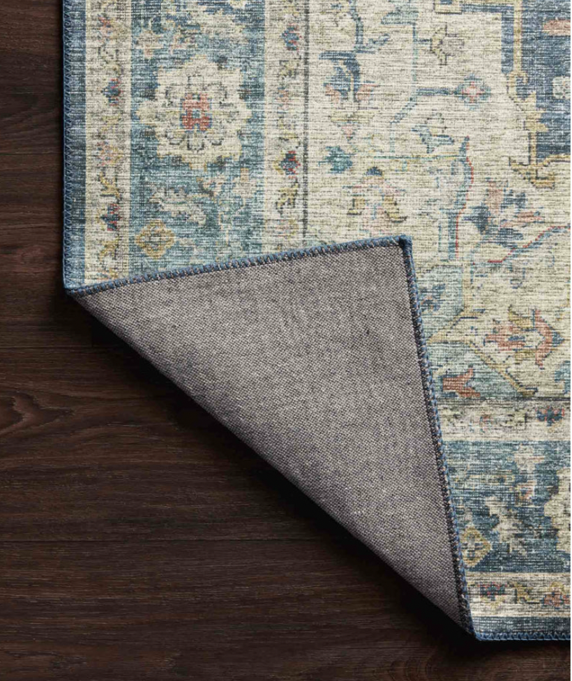 Skye Ocean/Multi Rug - Soft & Stylish Non-Slip Area Rug for Living Room, Bedroom, Nursery - Perfect for Home Decor, Kids Play Area & Pet-Friendly Spaces