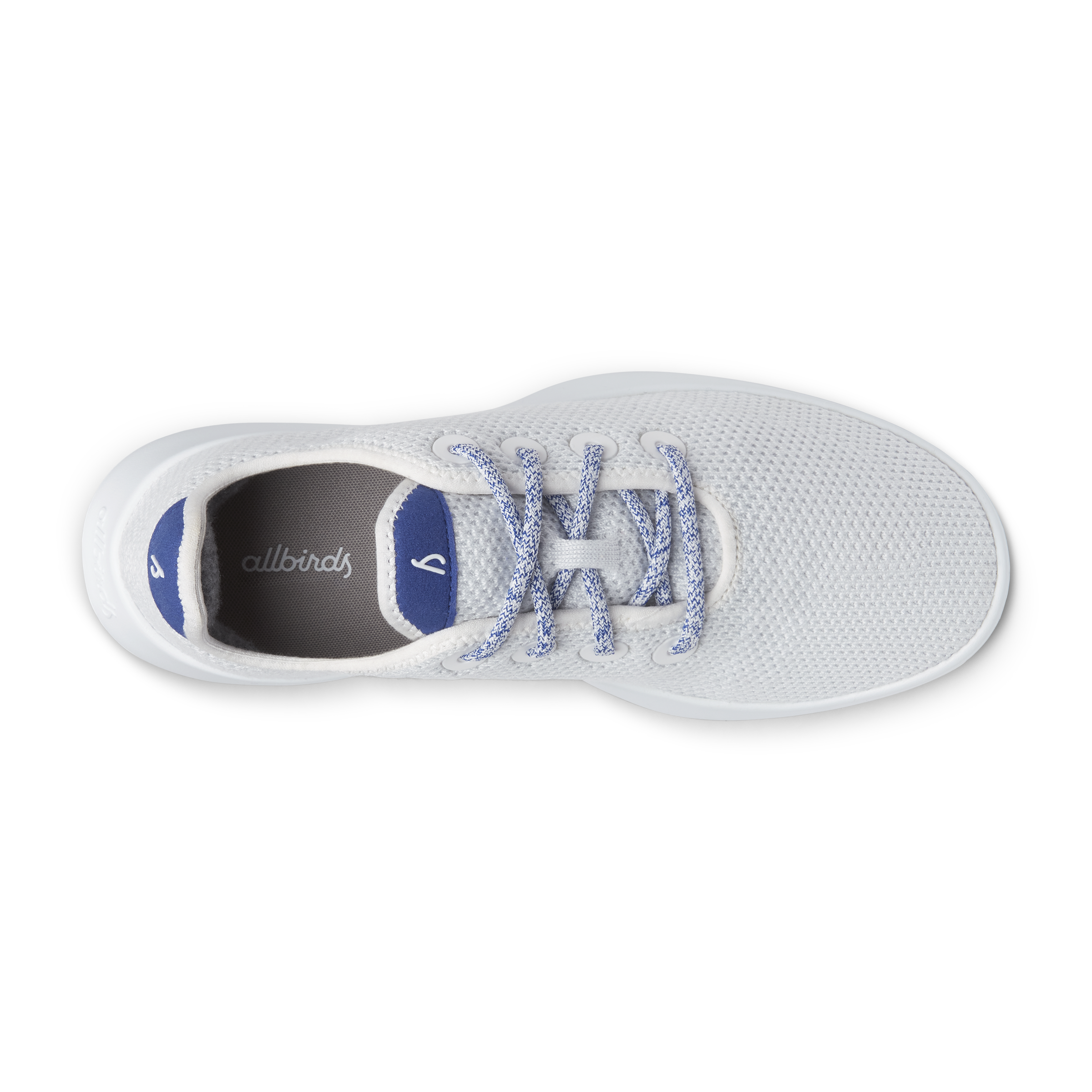 Women's Tree Runner Sneakers - Blizzard/Hazy Cobalt with Clarity Blue Sole | Lightweight Eco-Friendly Running Shoes for Women | Perfect for Jogging, Gym Workouts & Casual Wear