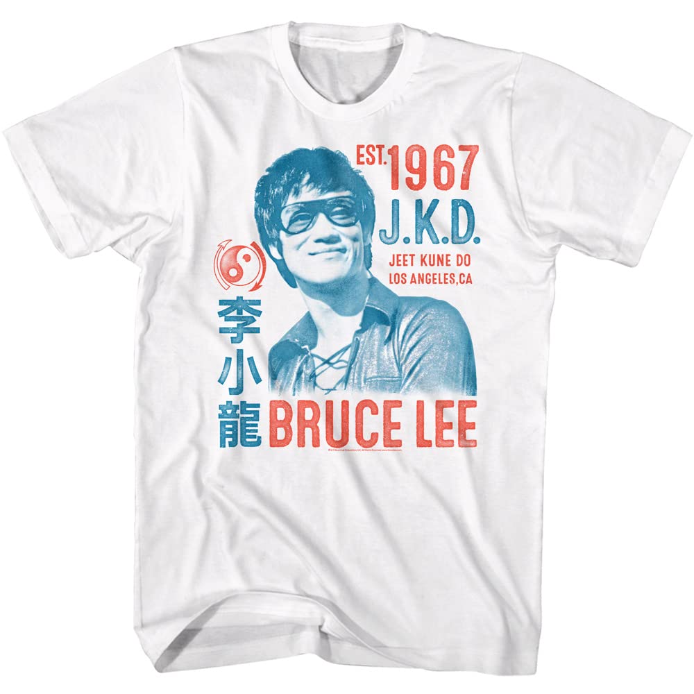 Bruce Lee Jeet Kune Do T-Shirt - Vintage 1967 Martial Arts Graphic Tee for Men - Perfect for Training, Streetwear & Fan Gifts