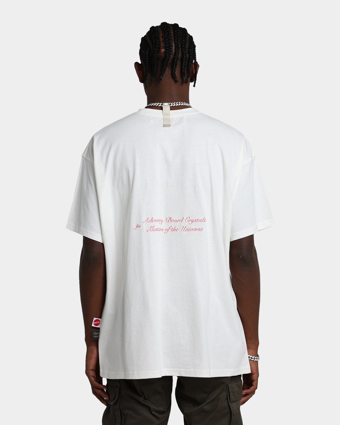 Mattel Advisory Board Crystal X 'We Have The Power' White Graphic T-Shirt - Casual Wear & Pop Culture Fashion