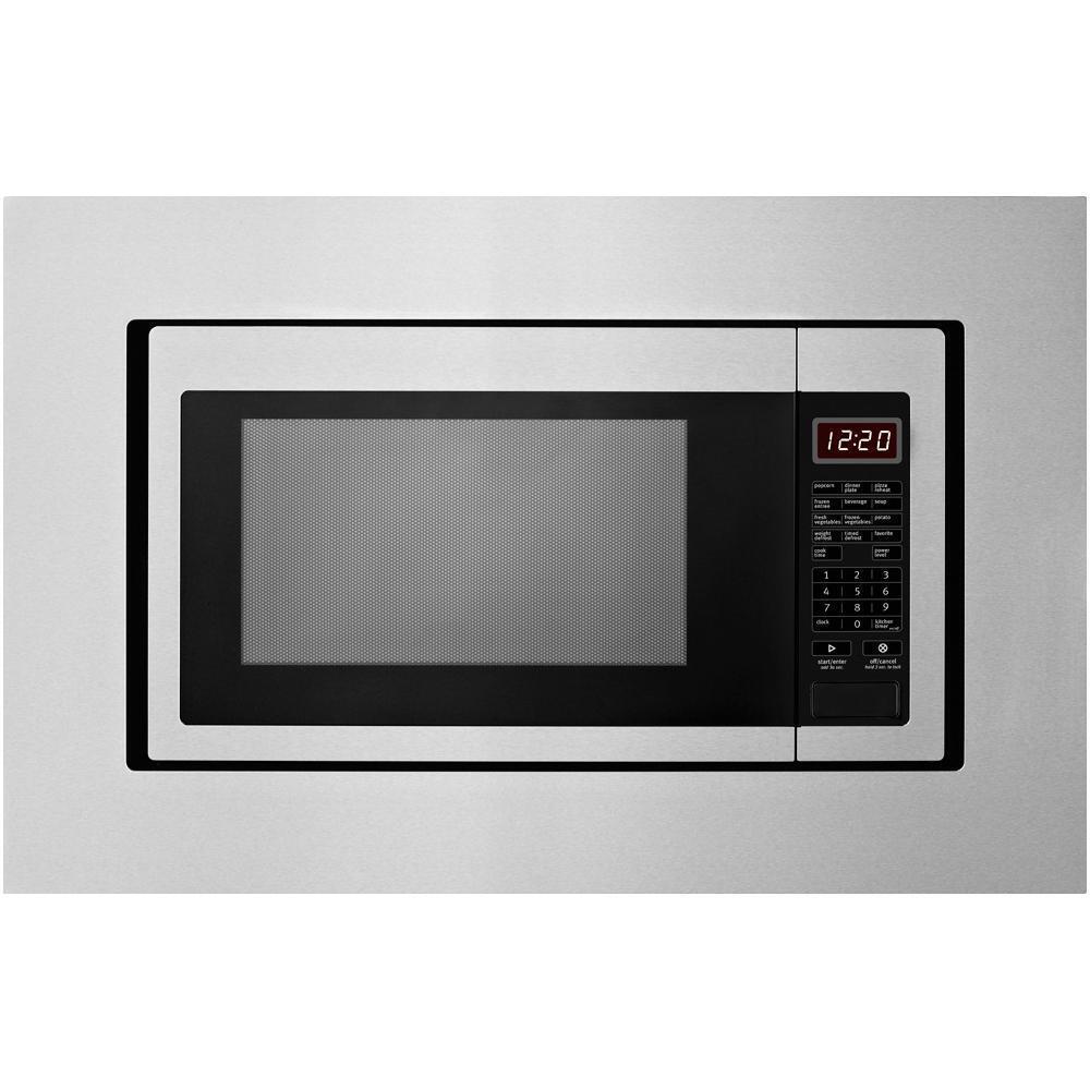 Amana MK2167AS Built-In Microwave Trim Kit - Stainless Steel, Easy Installation for Seamless Kitchen Integration - Perfect for Modern Home Cooking & Remodeling Projects