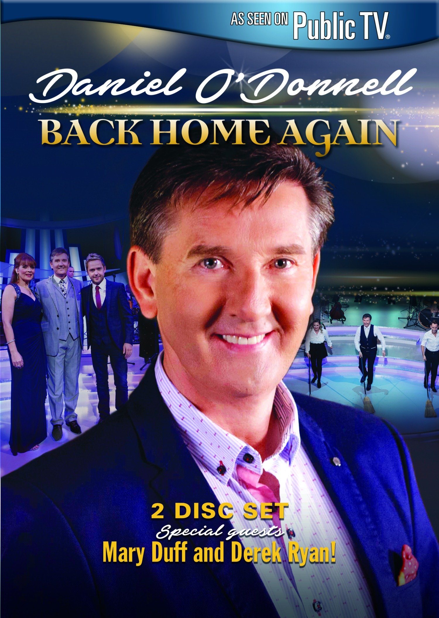 Daniel O'Donnell: Back Home Again CD - Irish Country Music Album for Relaxation & Home Listening | Perfect for St. Patrick's Day Celebrations & Cozy Evenings