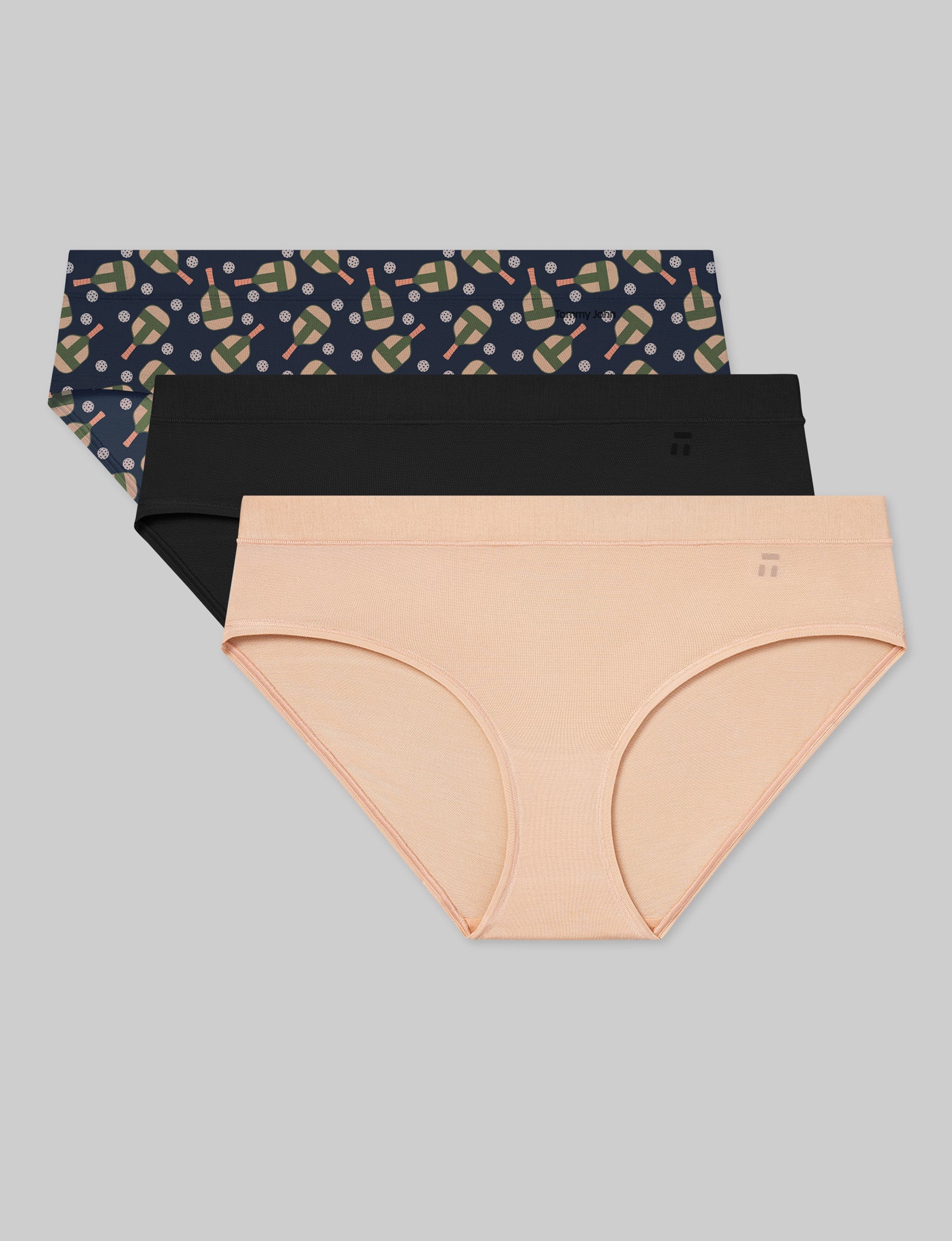 Women's Second Skin Brief Underwear (3 Pack) - Ultra Soft Seamless Panties for Everyday Comfort & Lounge Wear