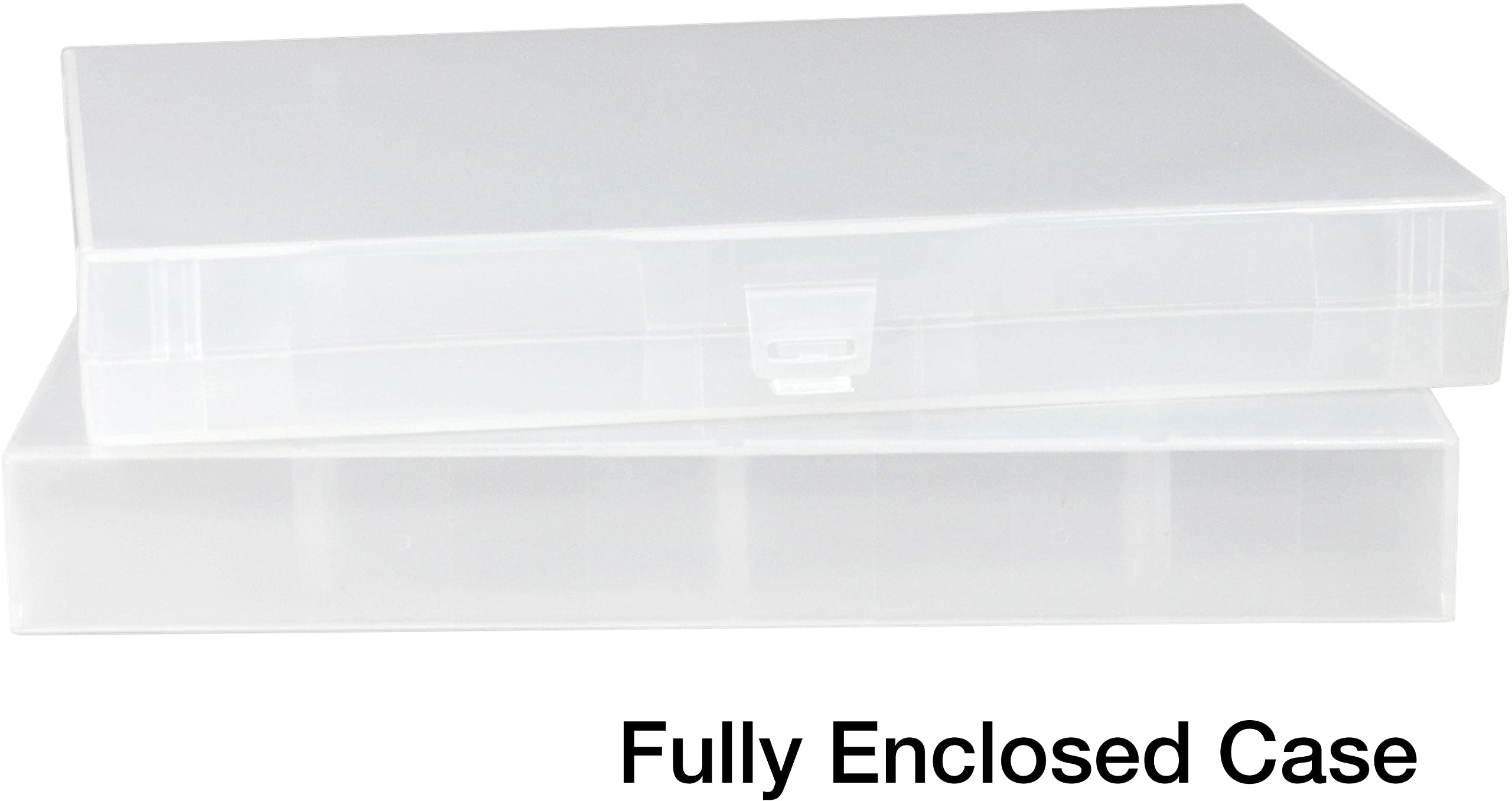 Mini UniKeep 3 Ring Binder - Clear Plastic 32mm Spine Binder with Outer Overlay - Set of 3 for School, Office & Home Organization