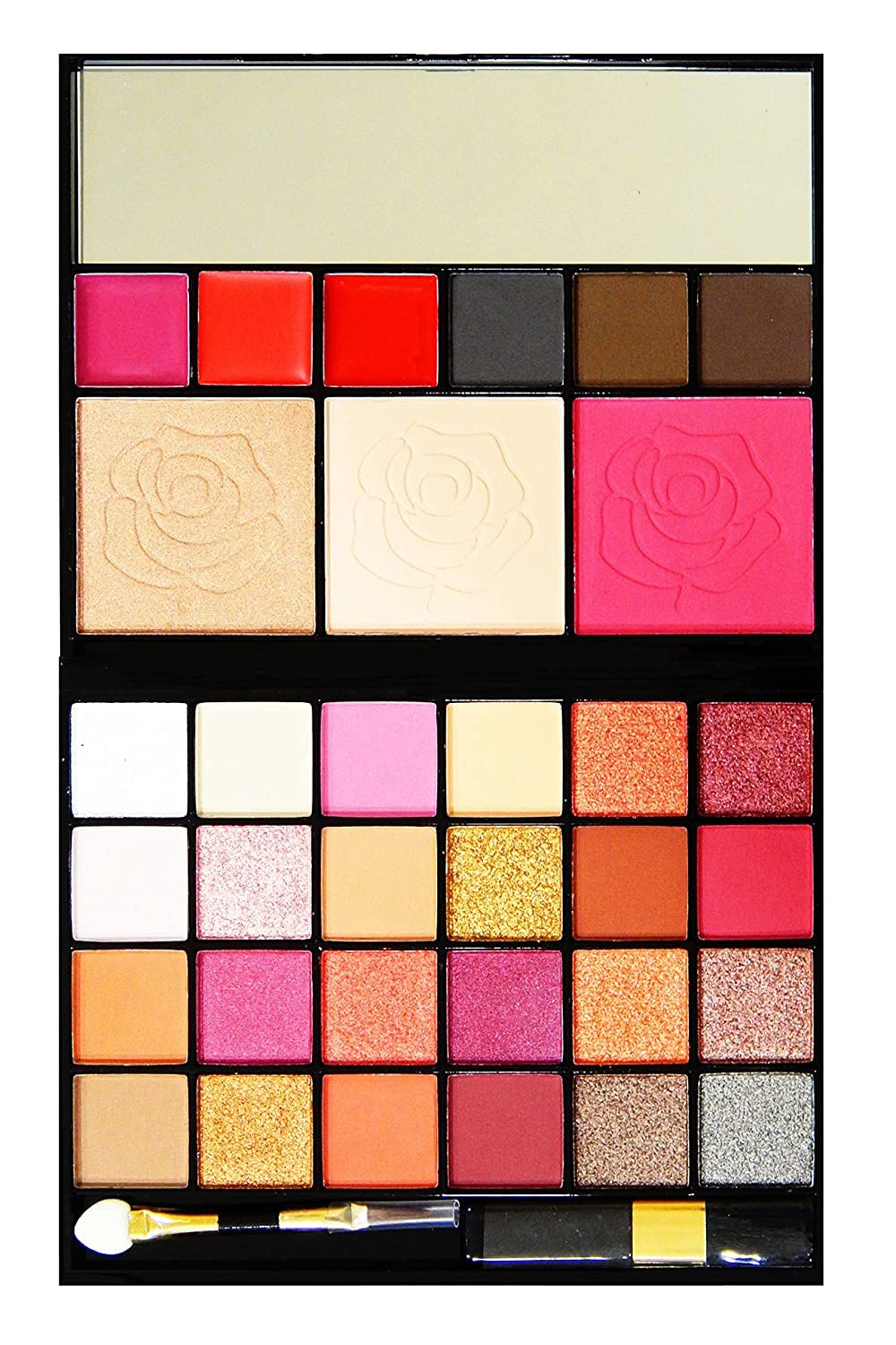 Beggie All-in-One Face Makeup Kit - Bronzer, Highlighter, Contour, Matte Lip Gloss, Eyebrow Powder & Shimmer/Matte Eyeshadow Palette | Perfect for Everyday Glam & Professional Makeup Looks