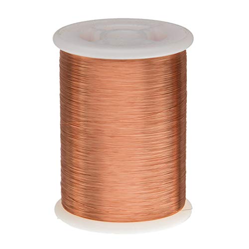 39 AWG Enameled Copper Magnet Wire - 2.5 lbs (65145' Length, 0.0038
