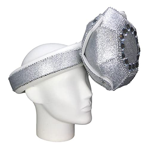 **Foam Party Hats for Weddings – Lightweight Handmade Engagement Ring Headband, Eye-Catching Bride & Groom Hats, Unisex Adult Costume Accessories for Bachelorette, Bridal Showers & Birthday Parties**