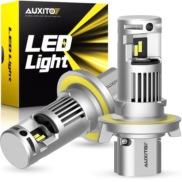 2004-2014 Ford F150 LED Headlight Bulbs H13/9008 6500K White - High/Low Beam Replacement for Night Driving & Off-Road Use