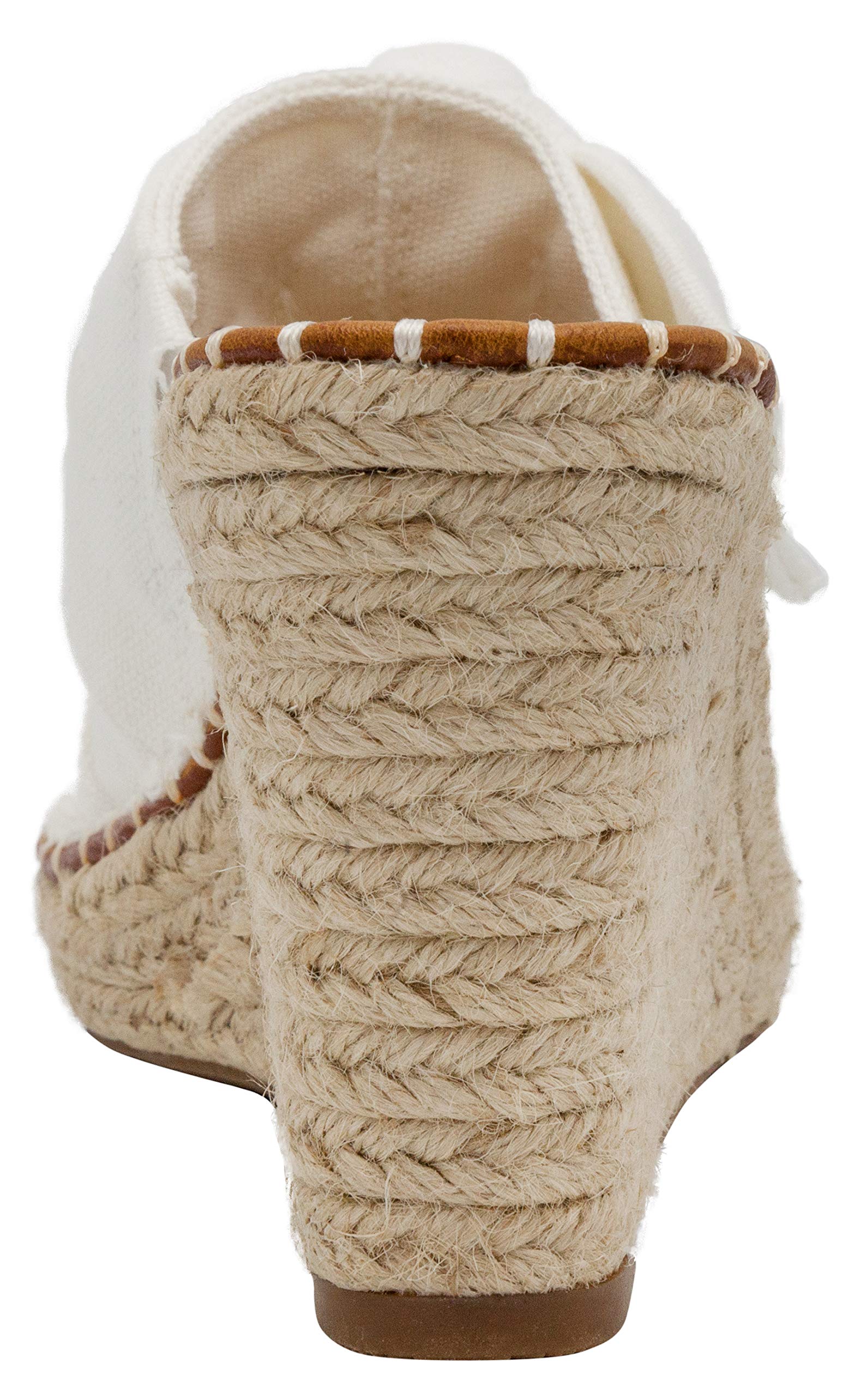 London Fog Women's Wedge Sandals with Bow - Casual Summer Shoes
