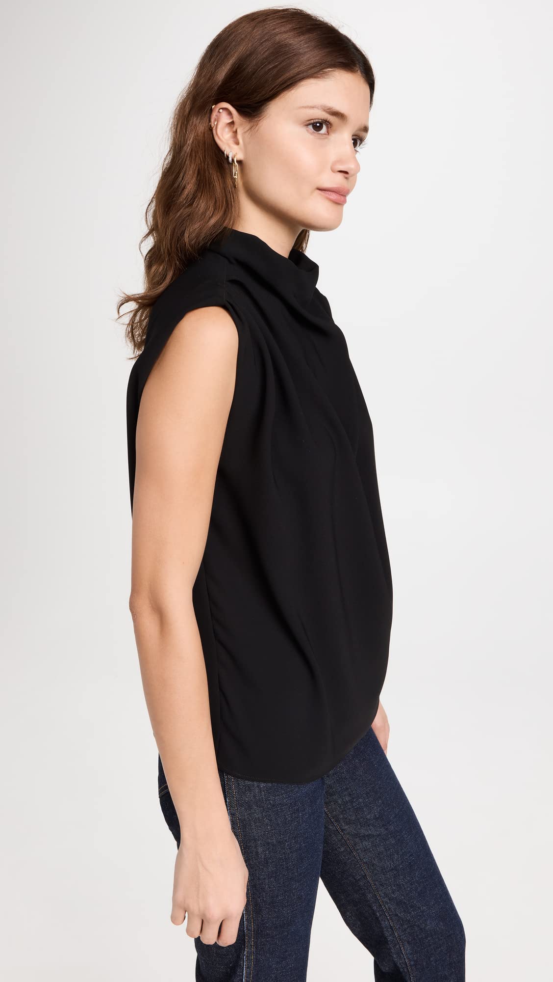 Amanda Uprichard Women's Fashion Blouse - Elegant Casual Tops for Work, Date Night & Everyday Wear