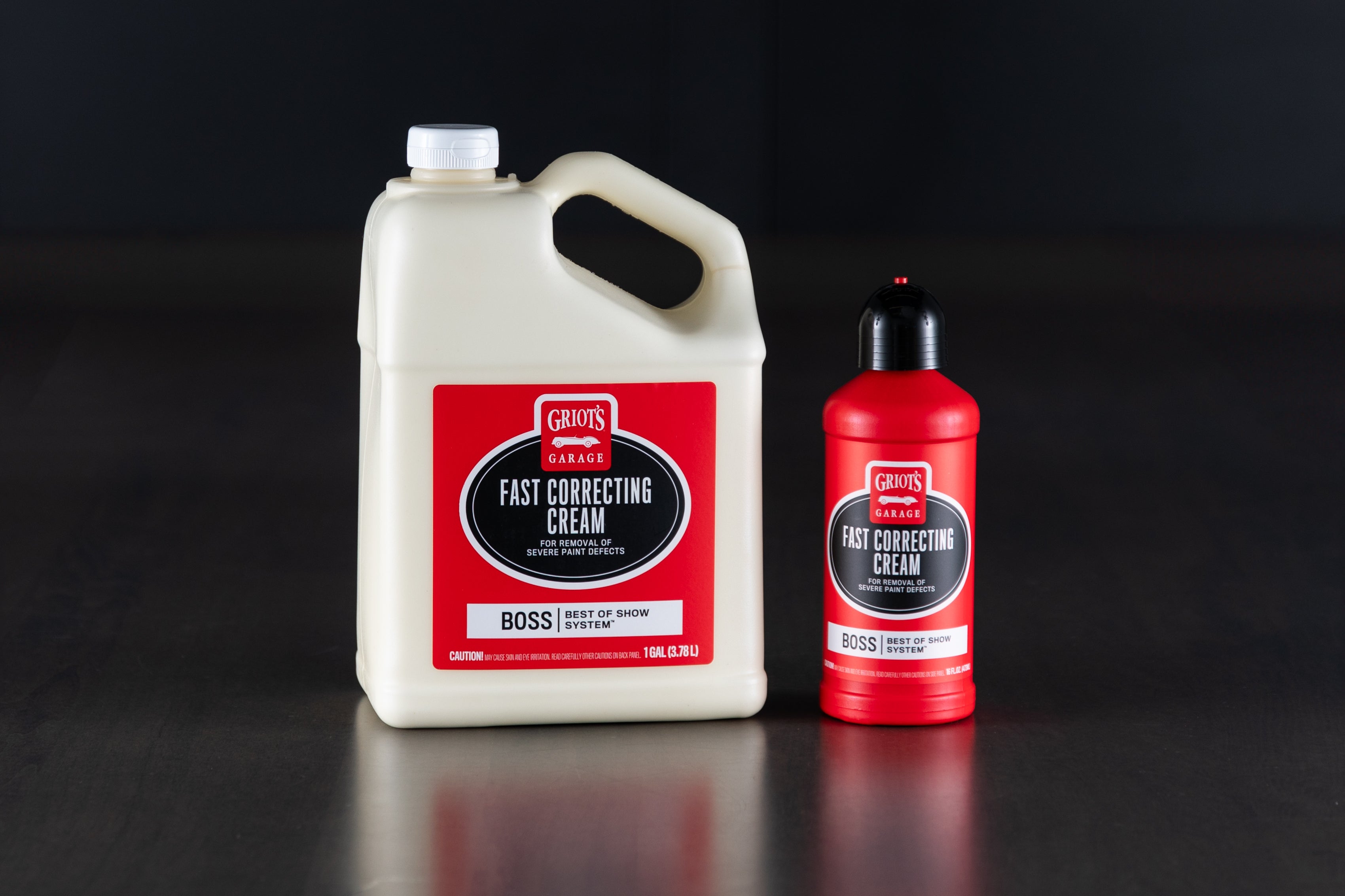 Griot's Garage Boss Fast Correcting Cream - Premium Car Scratch Remover & Paint Repair Kit - Perfect for Detailing, Scratch Removal & Paint Restoration at Home or Professional Use