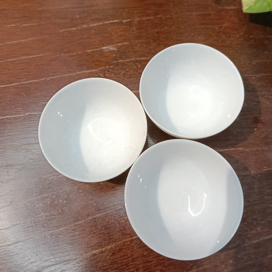 Premium White Porcelain Ruochenuo (Ping Pong Cup) - Handcrafted Chinese Tea Set for Gongfu Tea Ceremony | Perfect for Tea Lovers, Home Decor & Gift Giving