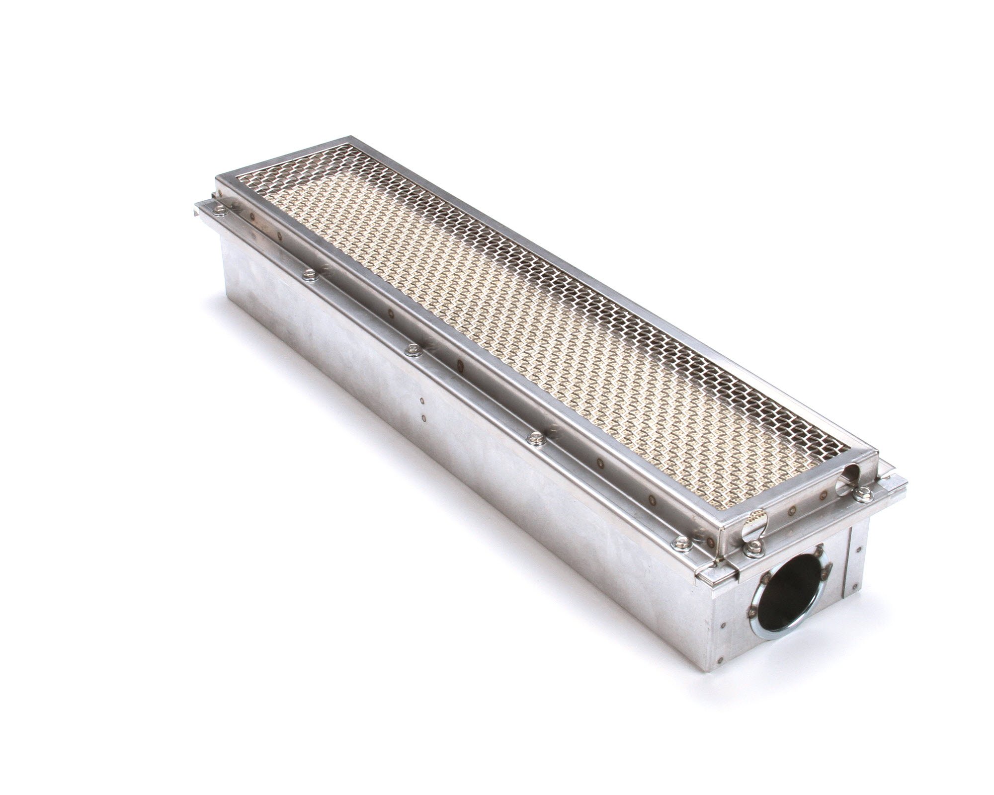 Garland 1008897 Commercial Gas Burner Box with Ceramic Inserts - Perfect for Restaurant Kitchens, Outdoor Grilling, and Catering Services