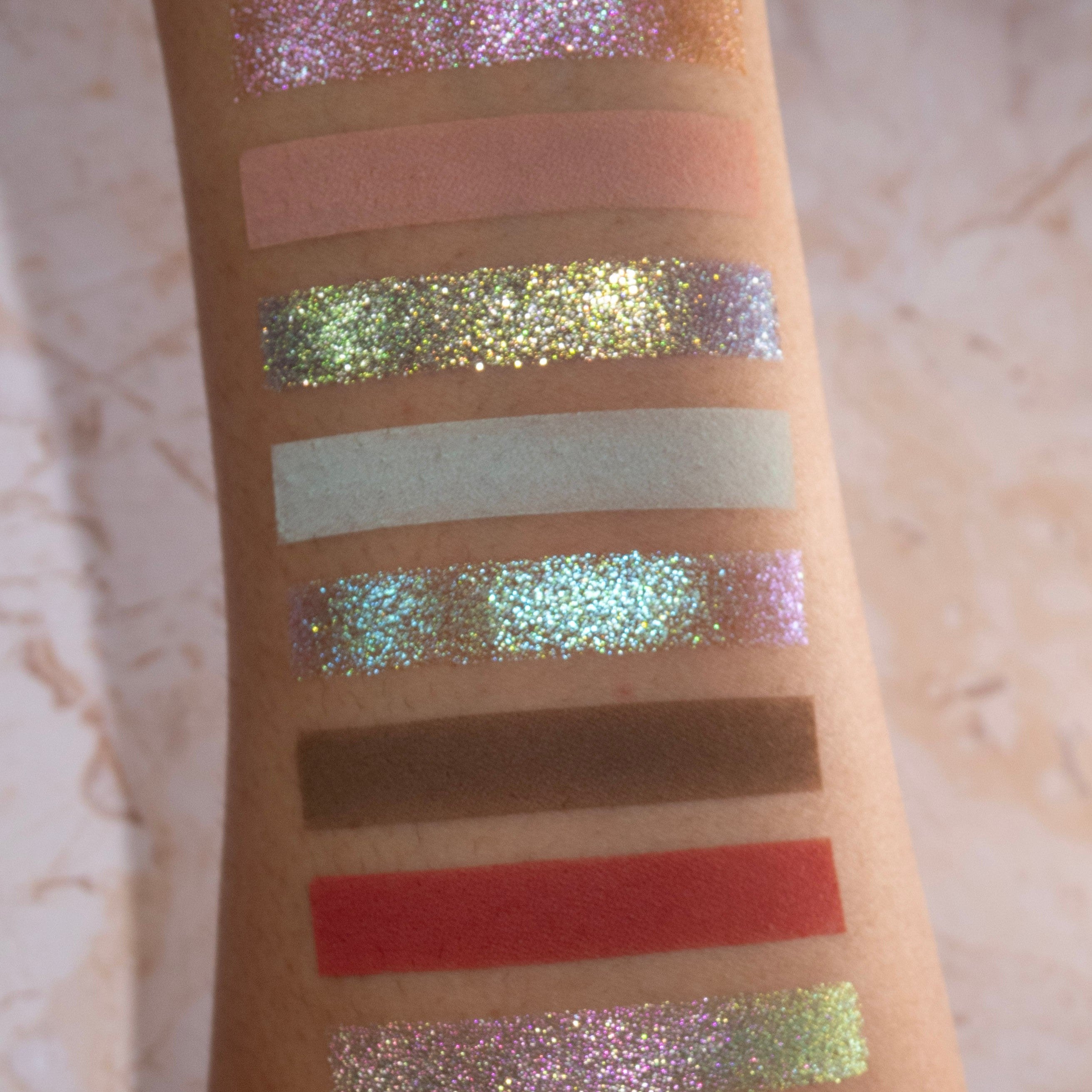 Green Goddess Eyeshadow Palette - Vegan, Cruelty-Free Makeup Palette with 12 Highly Pigmented Shades for Day & Night Looks | Perfect for Parties, Weddings & Everyday Glam