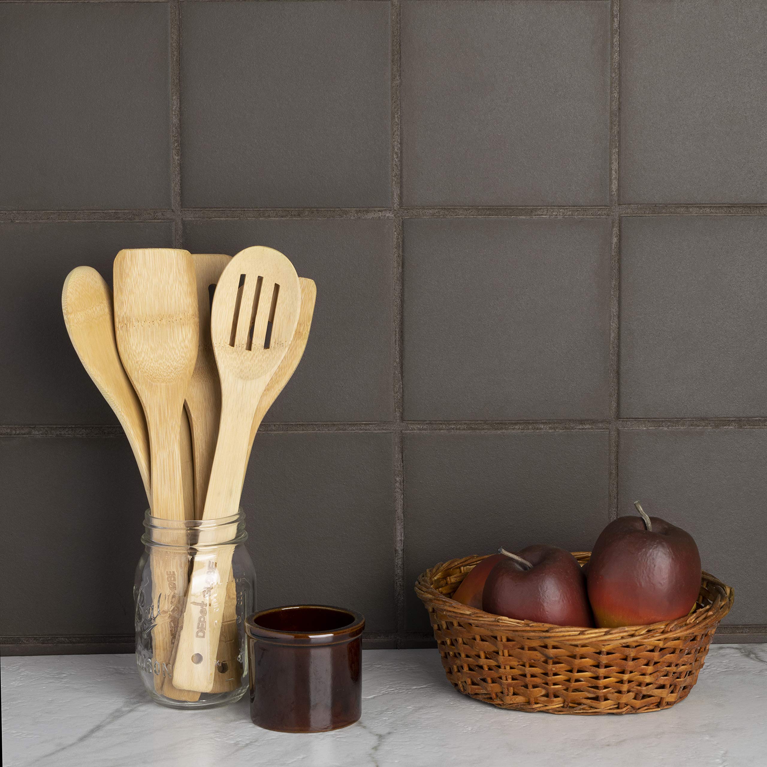 Merola Tile Quarry Black 6