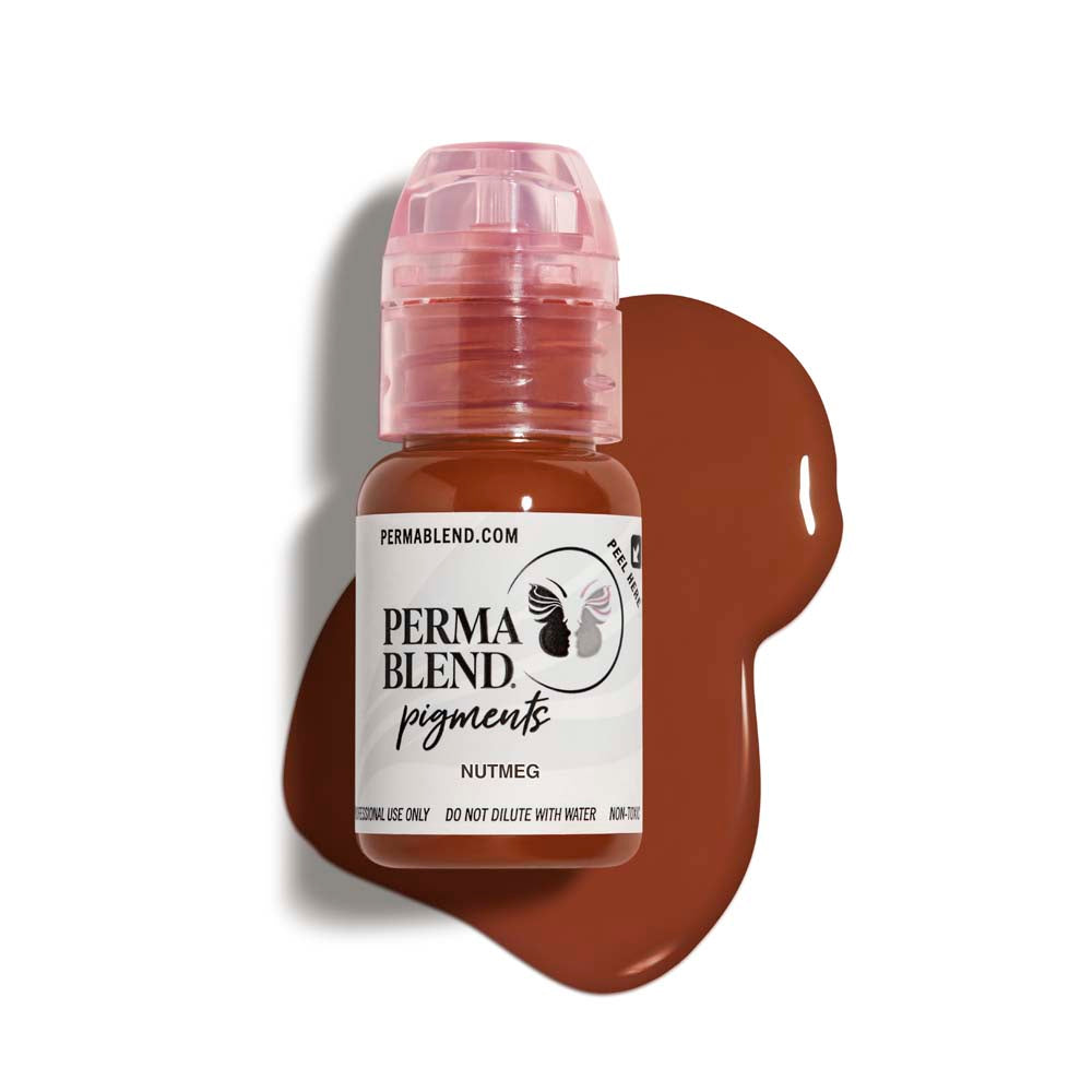 Perma Blend Nutmeg Tattoo Pigment - Professional Tattoo Ink for Artists - Perfect for Realism, Shading, and Cosmetic Tattoos