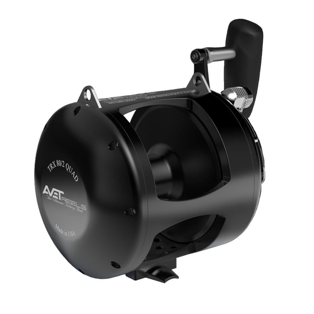 Avet Quad T RX 80 Two Speed Fishing Reel - Saltwater & Offshore Fishing Gear for Big Game Anglers | Perfect for Deep Sea, Trolling & Sport Fishing Adventures