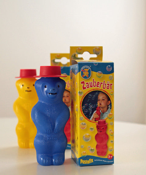 Pustefix Bubble Bear - Fun & Safe Bubble Blowing Toy for Kids - Perfect for Outdoor Play, Birthday Parties & Family Gatherings