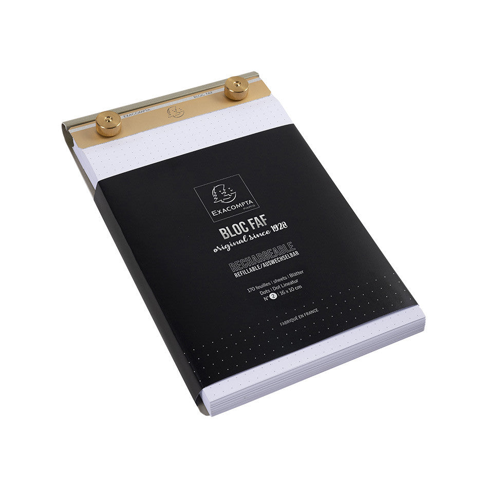 Exacompta FAF No. 2 Dotted Desk Pad - 16 x 10 Inches, Premium Writing & Planning Notepad for Office, Home & School Use